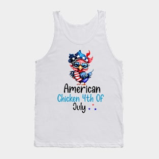 Patriotic Poultry Parade Tank Top